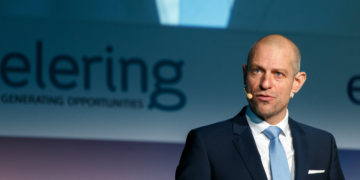 Taavi Veskimägi elektrivõrgu ühendamisest Euroopaga. Foto: ÄP/ Andras Kralla