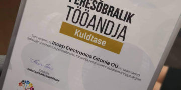 Incap - peresõbralik tööandja. Foto: Incap