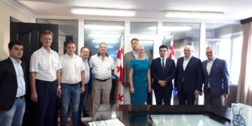 Eesti haridus- ja äridelegatsioon Georgias Batumis kohaliku finants- ja ettevõtlusministriga ekspordiprojekt CLUSME raames