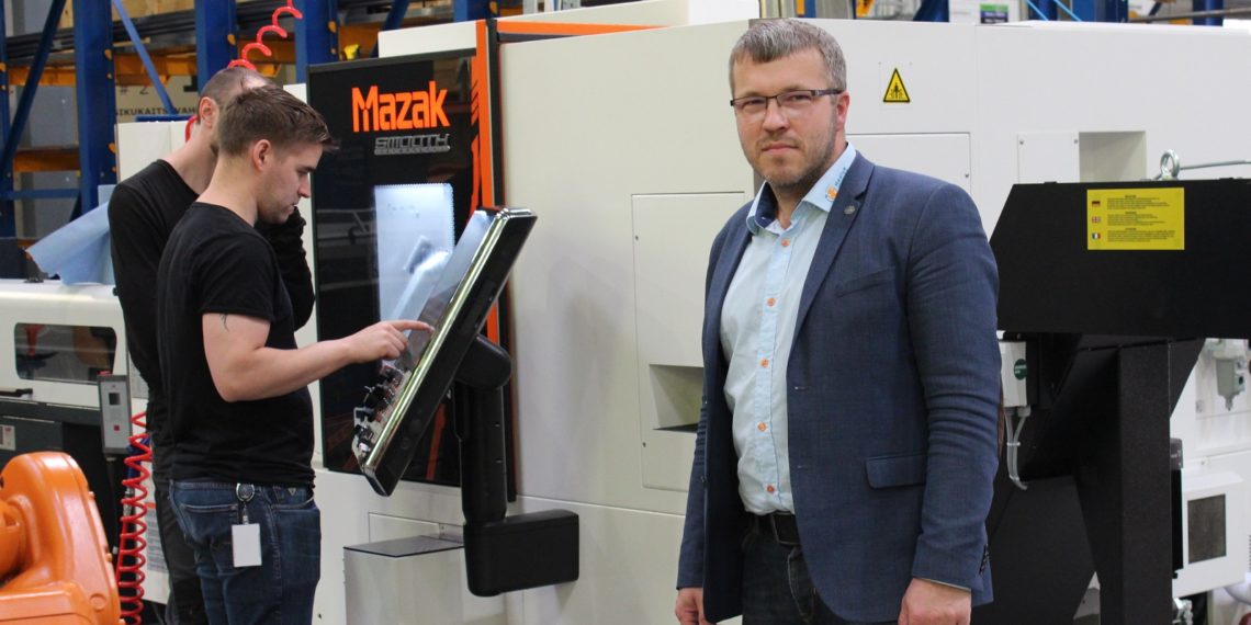 Veljo Konnimois, Radius Machining OÜ omanik ja juht. Foto: ÄP/Harro Puusild