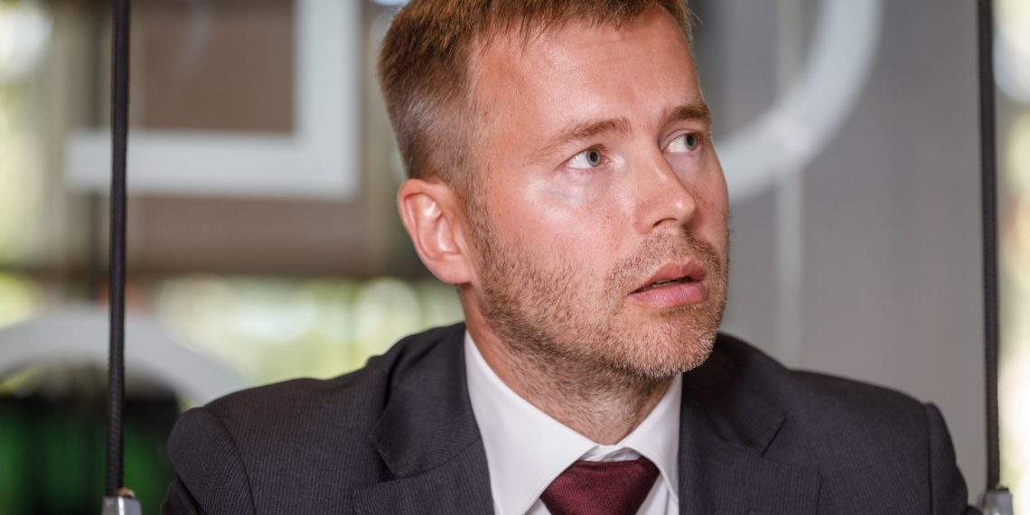 Ettevõtlus- ja taristu- minister Rene Tammist. Foto: ÄP/Andras Kralla