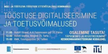 Tööstuse digitaliseerimise infoseminarid