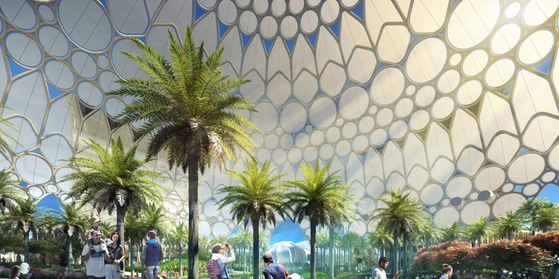 Al Wasl Plaza. Foto: Bureau EXPO Dubai