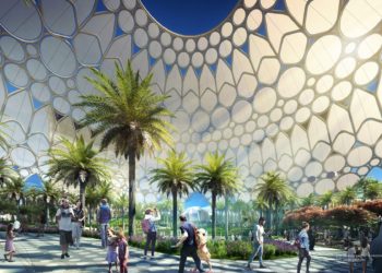 Al Wasl Plaza. Foto: Bureau EXPO Dubai