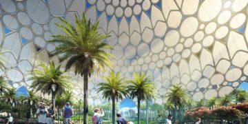 Al Wasl Plaza. Foto: Bureau EXPO Dubai