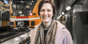 Taltech, digimuutused ettevõttes.Elroni juhatuse esimees Merike Saks. Foto: Scanpix