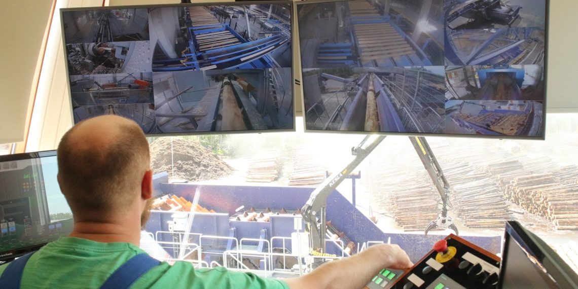 Swedbank ülevaade. Eestil on vaja tarka tööstust. Toftani saeveski Võrumaal. Foto Kristina Traks