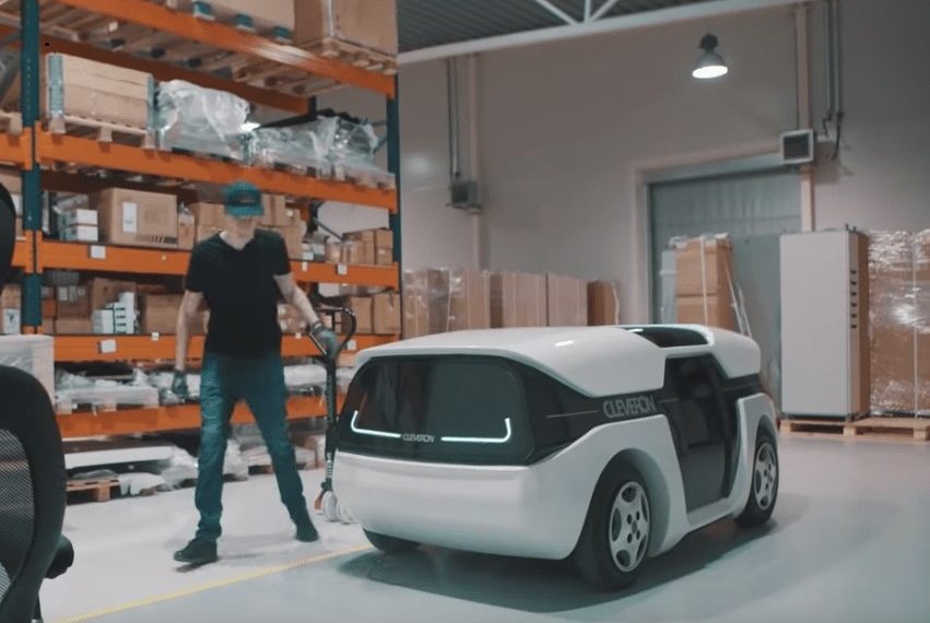 Tehisintellekt: fantaasiat liialt palju või hoopis vähe? Cleveron töötab välja robotkullerit, mis hakkab sõitma sõiduteedel. Foto: Cleveron