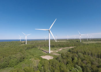 Riik proovib taas korraldada tuuleparkide vähempakkumise. Pildil Paldiski tuulepark. Foto: Enefit Green