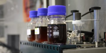 Põlevkiviõli, põlevkivikeemia. Foto: Enefit