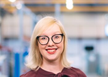 Eesti Masinatööstuse Liidu tegevjuht Triin Ploompuu. Eesti masinatööstus näitab, milline on Eesti majanduse tervis. Foto: erakogu