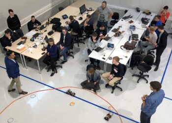 Cleveroni Akadeemia – hetk õppetööst. Foto: Cleveron