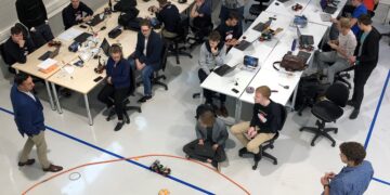 Cleveroni Akadeemia – hetk õppetööst. Foto: Cleveron