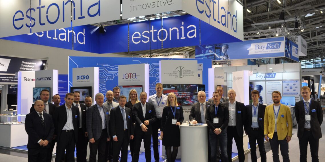 Eesti elektroonikaettevõted on esindatud Saksamaa tööstusmessil Productronica 2019. Foto: Eesti Elektroonikatööstuse Liit