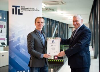 Doktorant Ardo Allik ja ITL-i tegevjuht Jüri Jõema. Foto: Joanna Jõhvikas