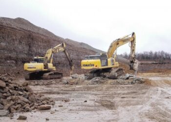 Eesti Keemiatööstuse Liidu arvamus valitsuse lähteseisukohtade osas. Põlevkivikarjäär Ida-Virumaal. Foto: EKL