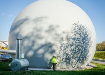 Biogaasimahuti, Estonian Cell. Foto: Jarek Jõepera