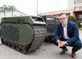 Metsarobot on Milrem Roboticsi arendusjuhi Priit Vellaku sõnul abiks nii puude istutamisel kui ka metsa hooldamisel. Foto: Julia-Maria Linna