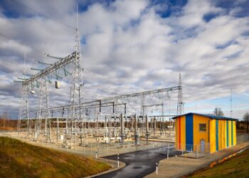 Bauroc poorbetoonist alajaamad. Kilingi-Nõmme alajaam. Foto: Tiit Veermäe