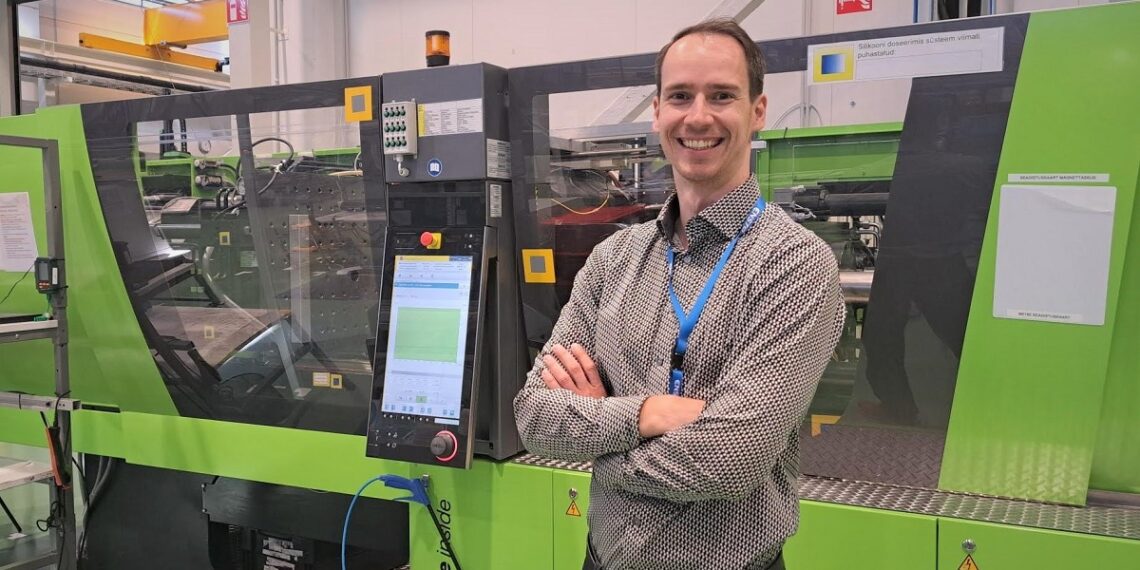 Ensto Eesti tehase tööd asus juhtima Margus Leinbock. Foto: Ensto Ensek