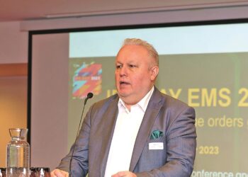 Elektroonikatööstus tõmbas kriisides pika kõrre ning säilitas oma elujõu. Eesti Elektroo-nikatööstuse Liidu tegevjuht Arno Kolk. Foto: Eesti Elektroonikatööstuse Liit