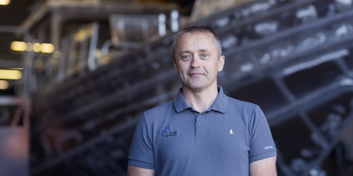 Baltic Workboats tehase juht Erik Aleksejev. Foto: Silver Gutmann