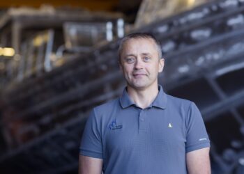 Baltic Workboats tehase juht Erik Aleksejev. Foto: Silver Gutmann