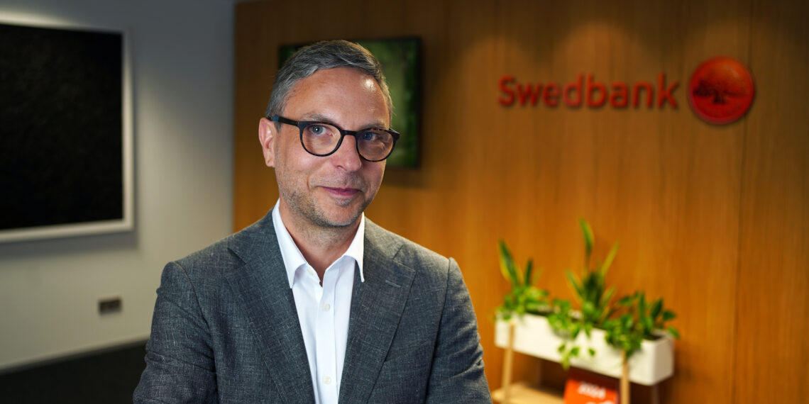 Swedbanki tööstusuuring: toidusektor on tasapisi toibumas. Swedbanki toidutööstuse sektori juht Oliver Olt. Foto: Swedbank