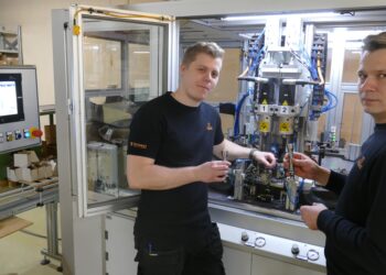 : Tempesti uus koosterobot muudab ettevõtte töö materjali käsitsemisel senisest täpsemaks. Foto: Tempest