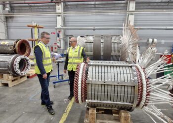 ABB tehas Jüris hakkab tootma varasemast kordi suuremaid hiigelmootoreid. Foto: ABB