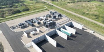 Taani taastuvenergeetika ettevõte European Energy avas ametlikult esimese rohelise vesiniku tehase Taanis Mådes, Esbjergi lähedal. Foto: European Energy