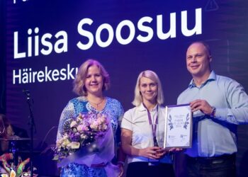 MKM ning ITL-i „Parima IT-juhi“ konkursil valis žürii ligi 30 kandidaadi seast võitjaks Häirekeskuse IT valdkonna juhi Liisa Soosuu. Foto: Joanna Jõhvikas