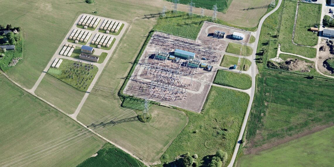 Kiisa akupark peaks valmima 2025. aasta lõpuks ning Aruküla akupark 2026. aastal. Foto: Evecon