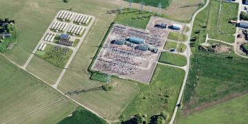 Kiisa akupark peaks valmima 2025. aasta lõpuks ning Aruküla akupark 2026. aastal. Foto: Evecon