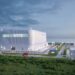 Selline võiks välja näha Fermi Energia plaanides olev Hitachi 300 megavatise moodulreaktoriga tuumajaam. Allikas: Fermi Energia