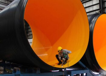 Plasttorusid tootvas Krah Pipesis on juba aastaid tegeletud automatiseerimisega ning andmekorje digitaliseerimisega. Foto: Krah Pipes