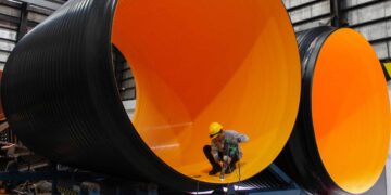 Plasttorusid tootvas Krah Pipesis on juba aastaid tegeletud automatiseerimisega ning andmekorje digitaliseerimisega. Foto: Krah Pipes