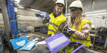 Ringmajandusele üleminek. Jäätmematerjalide taaskasutusele on suunatud ka Kuusakoski algatatud noorte keskkonnaprogramm Rohejaht, milles tänavu osales üle Eesti enam kui 15 400 inimest. Foto: Vallo Kruuser