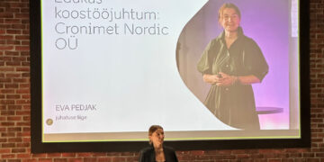 Cronimet Nordic juhatuse esimees Eva Pedjak.