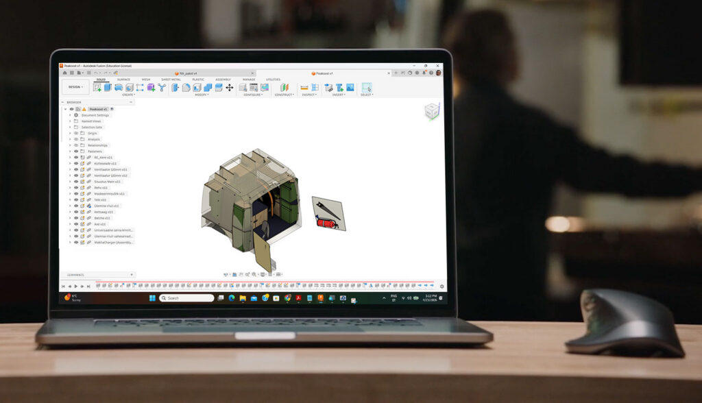 Autodesk Fusion disainivõistlus 2026.